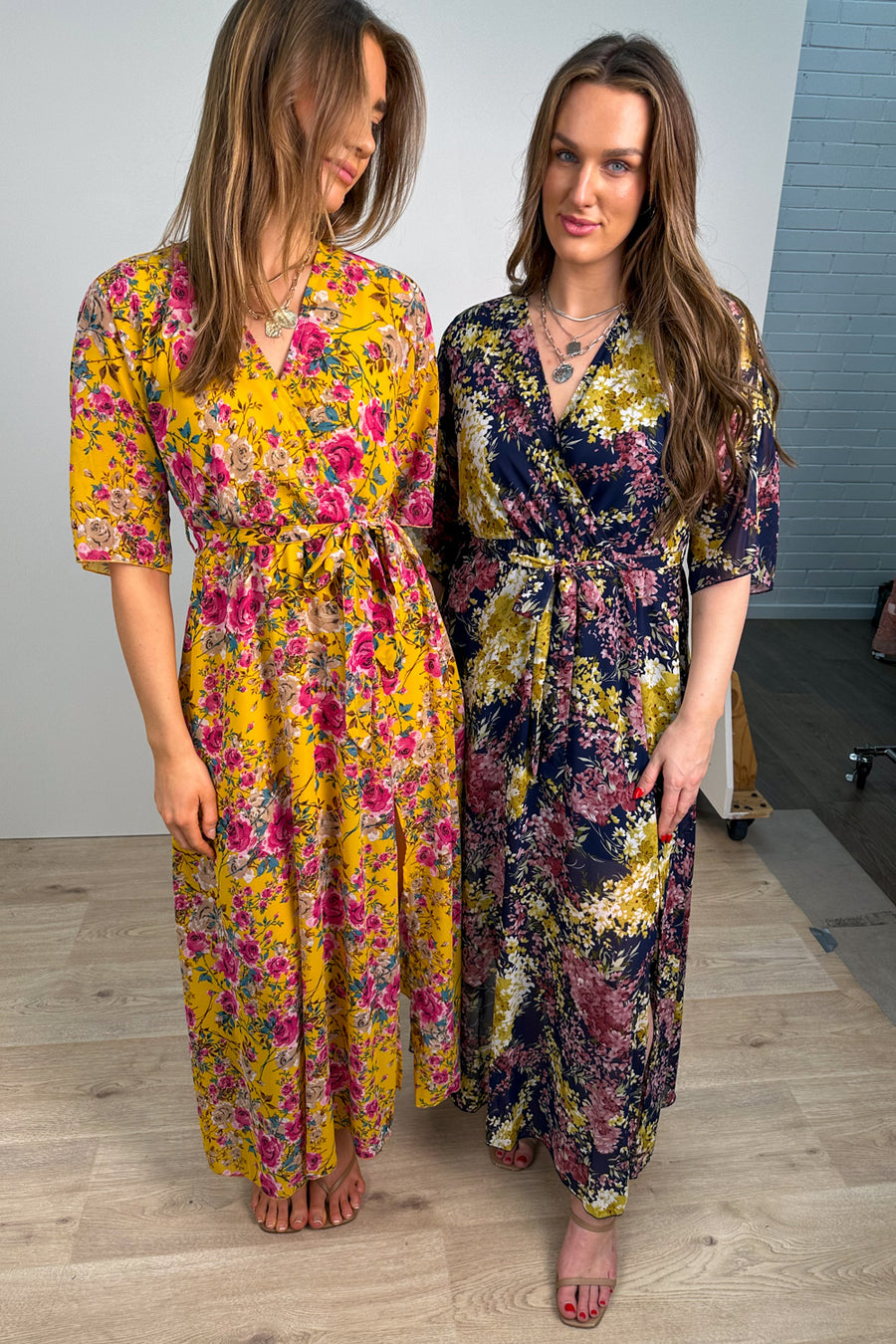 Navy Floral