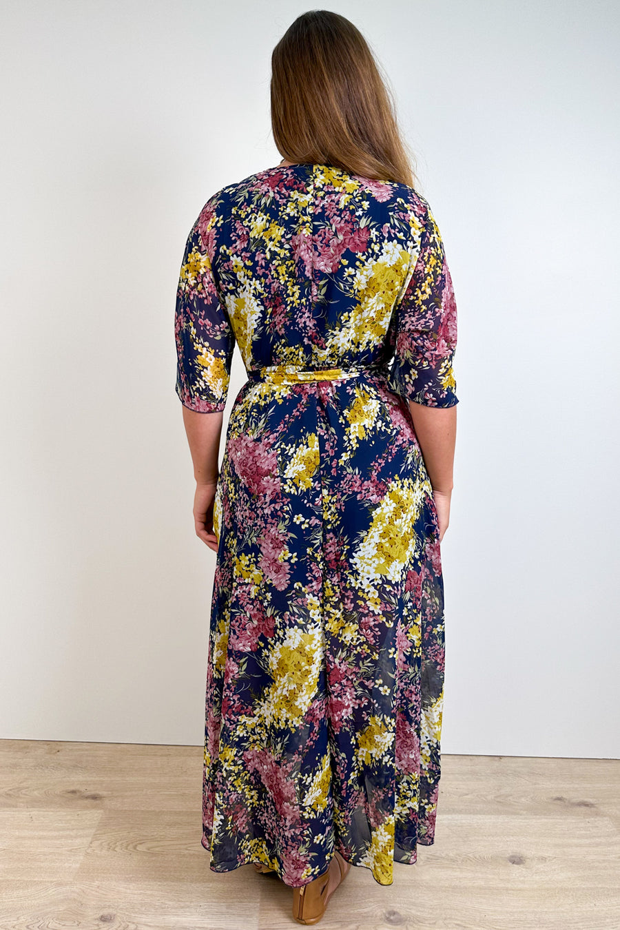 Navy Floral