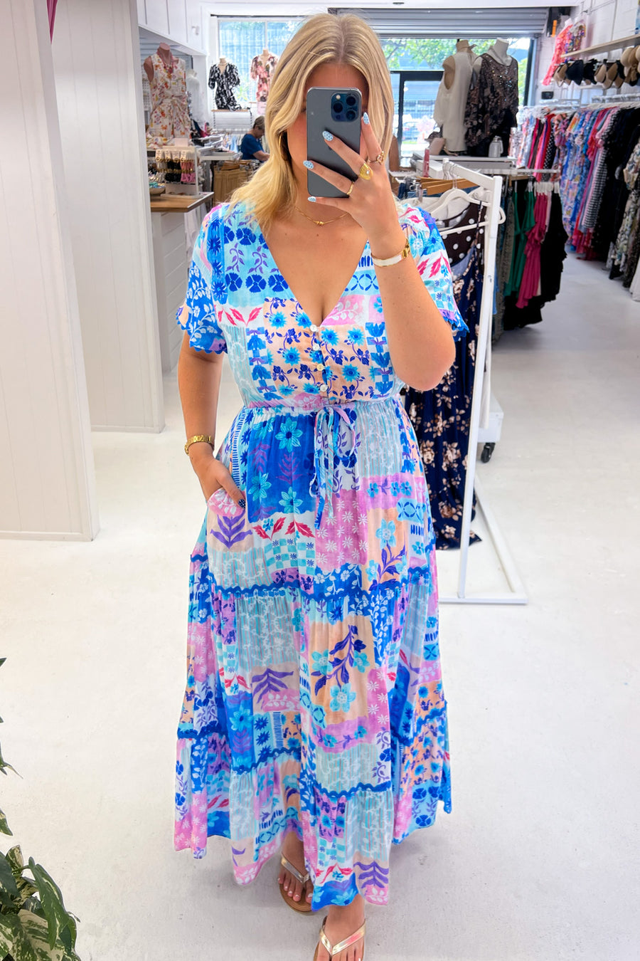 Blue Patchwork
