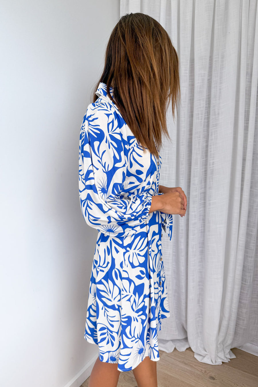Blue White