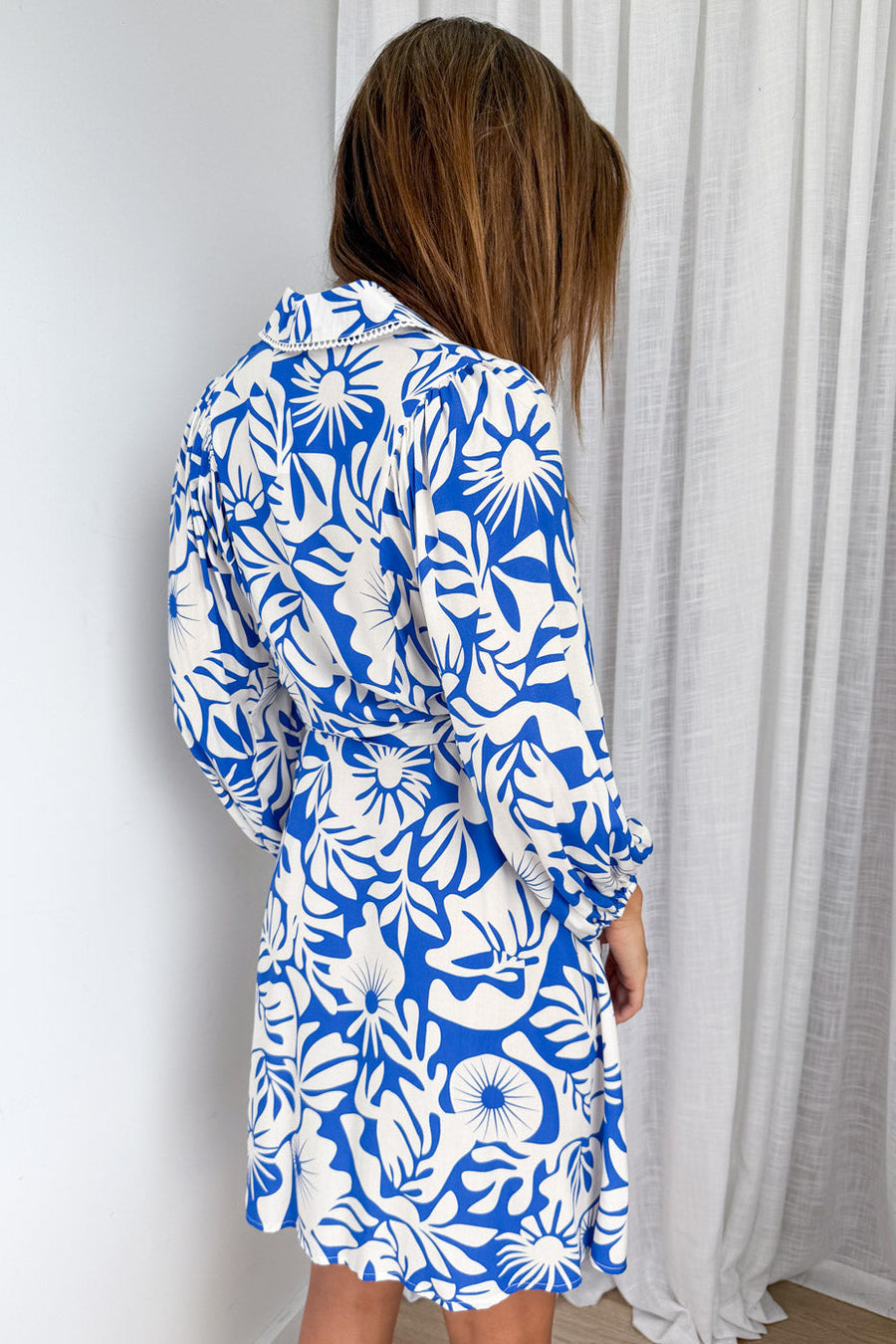 Blue White