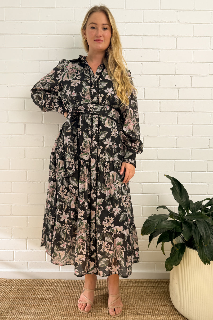 Black Floral