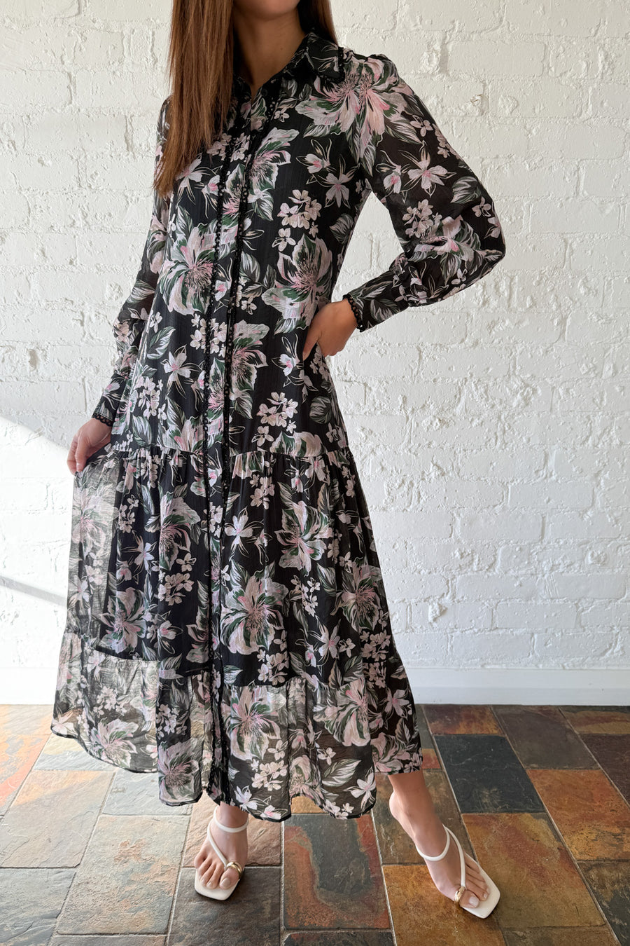 Black Floral
