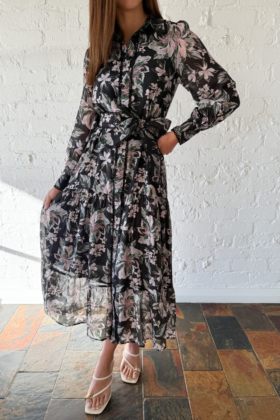 Black Floral
