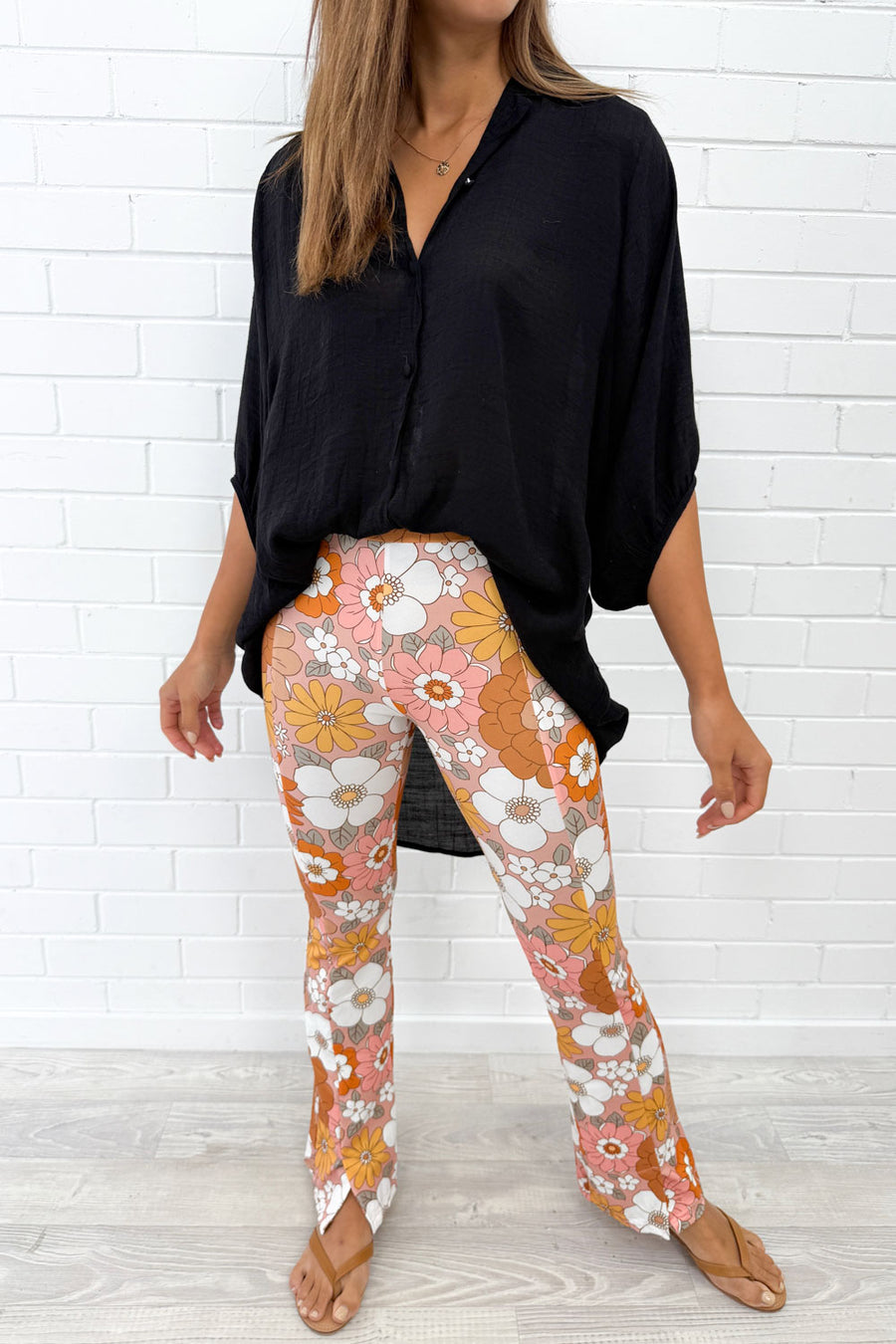 Orange Floral