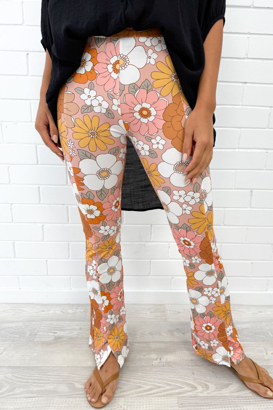 Orange Floral
