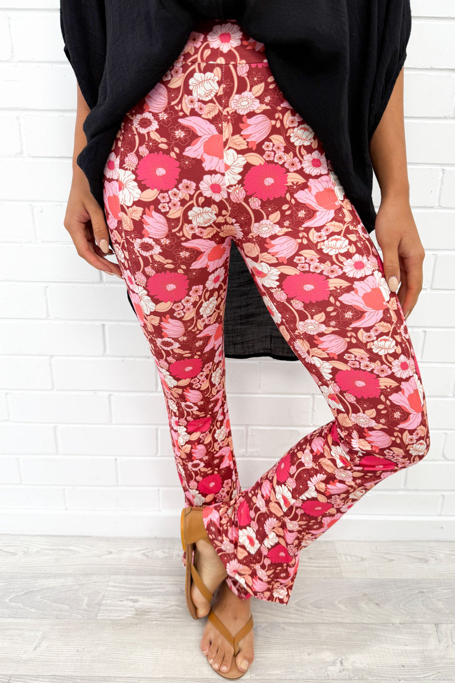 Red Pink Floral
