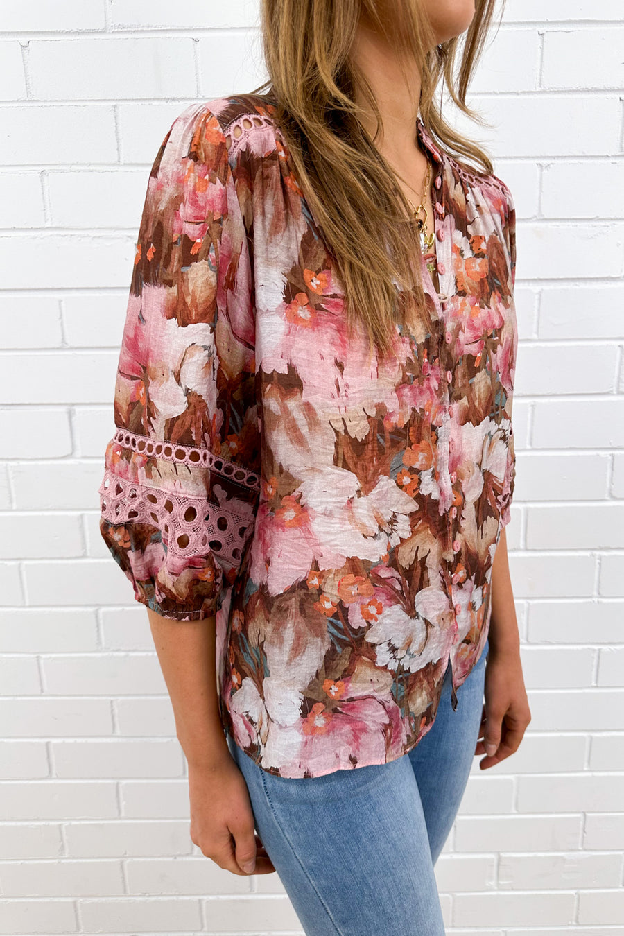 Dusty Pink Floral