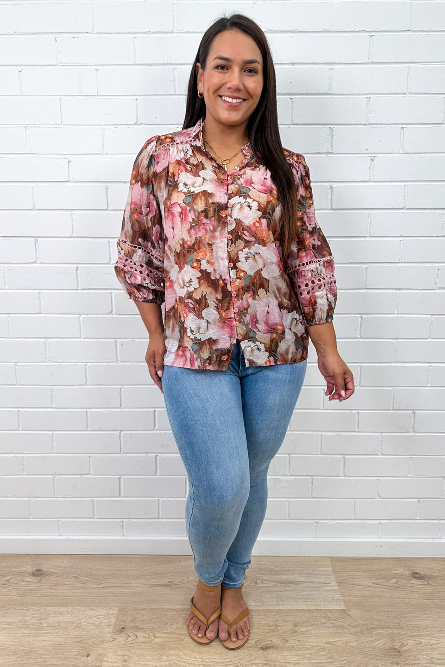 Dusty Pink Floral