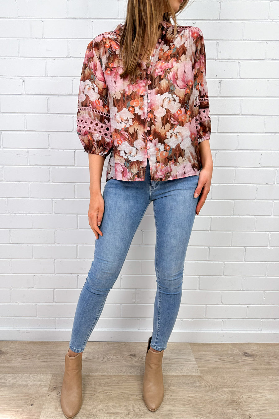 Dusty Pink Floral
