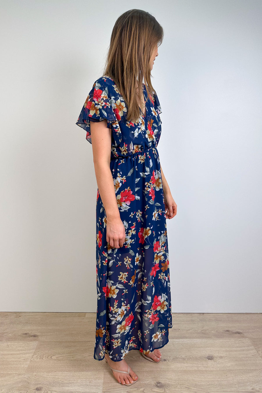 Navy Floral