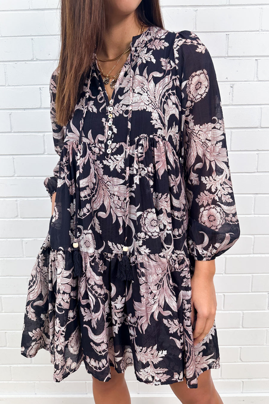 Black Floral