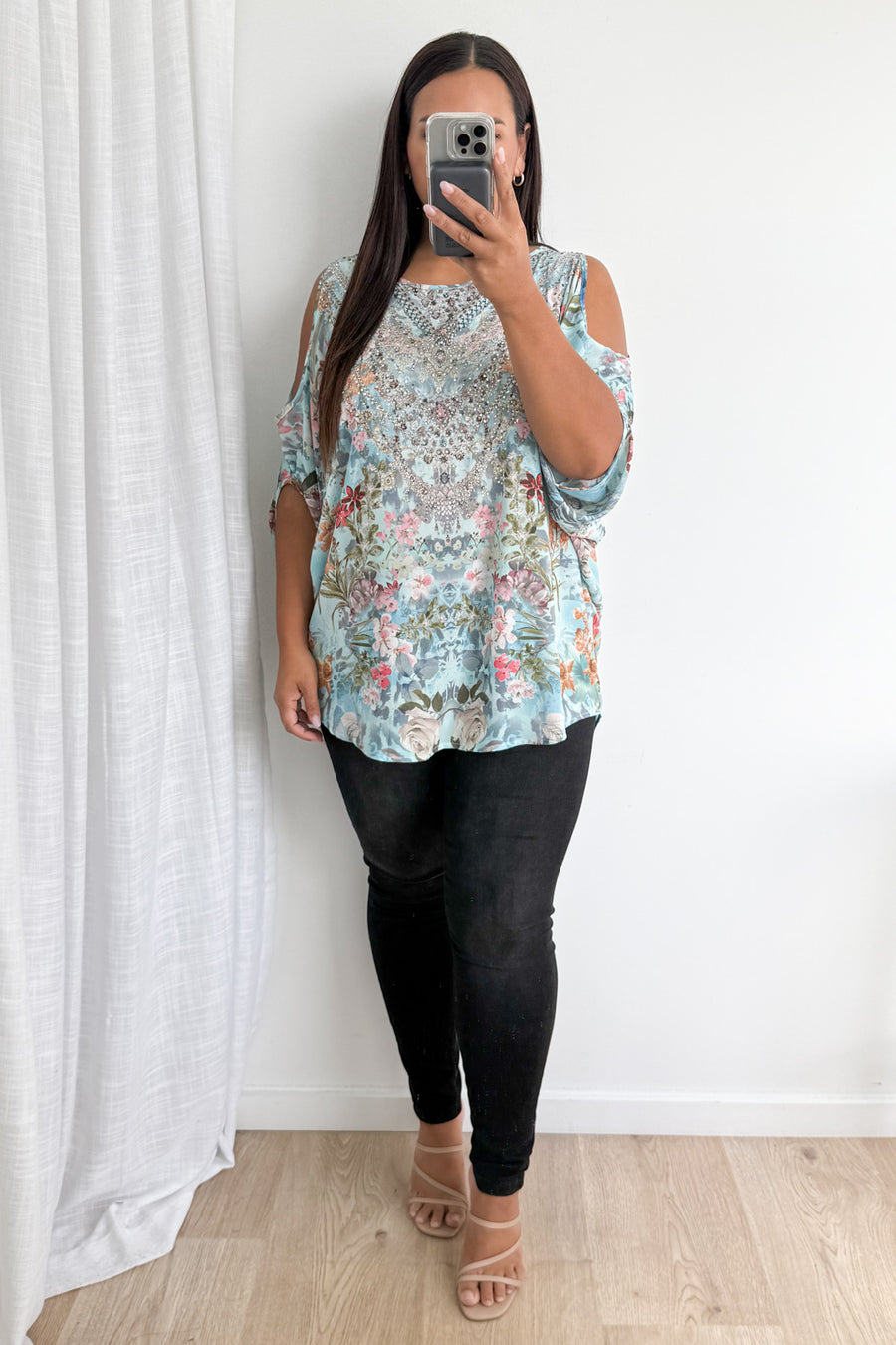 Blue Multi Floral