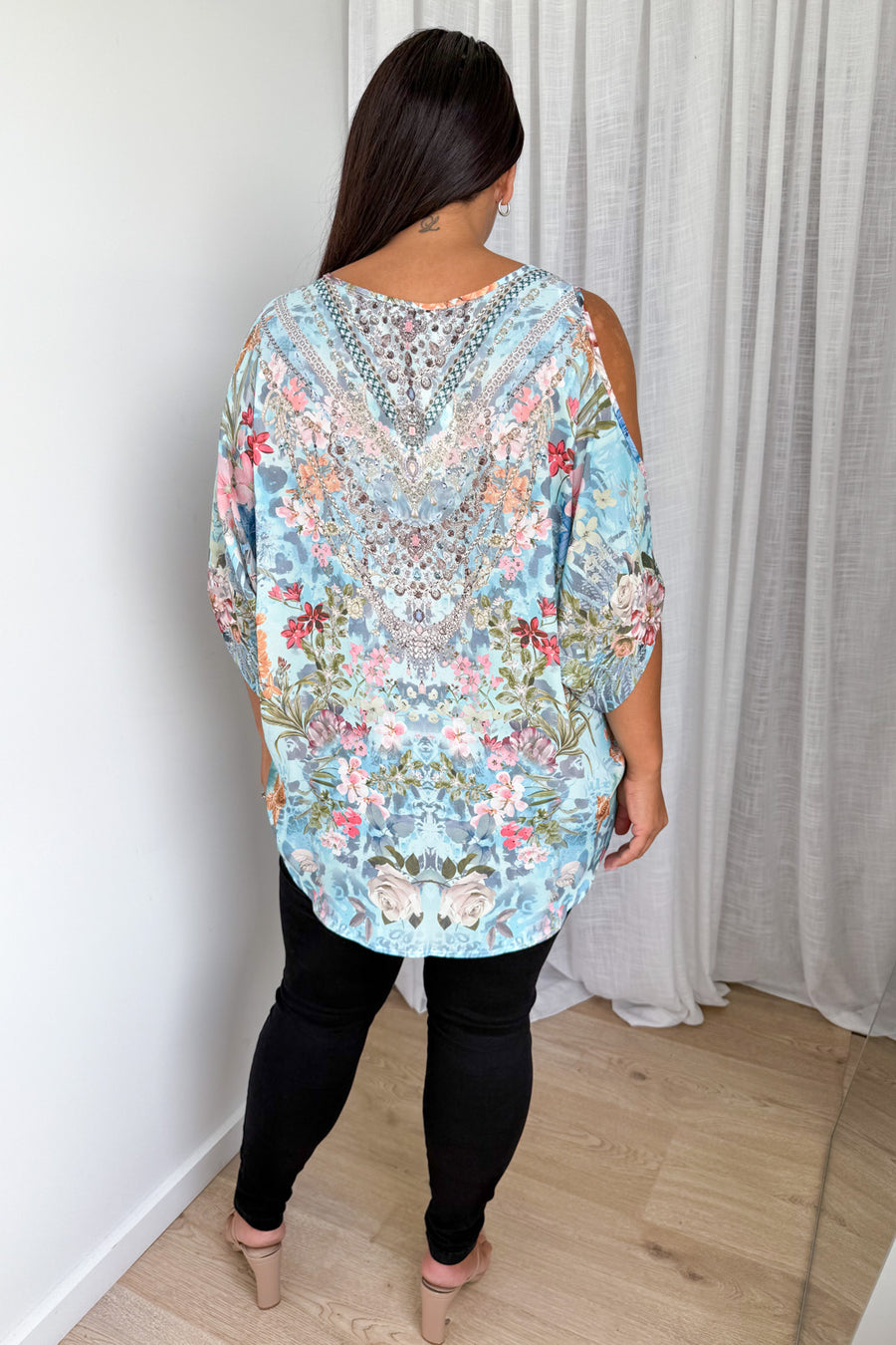 Blue Multi Floral