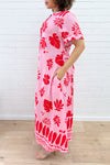 Pink Red Print