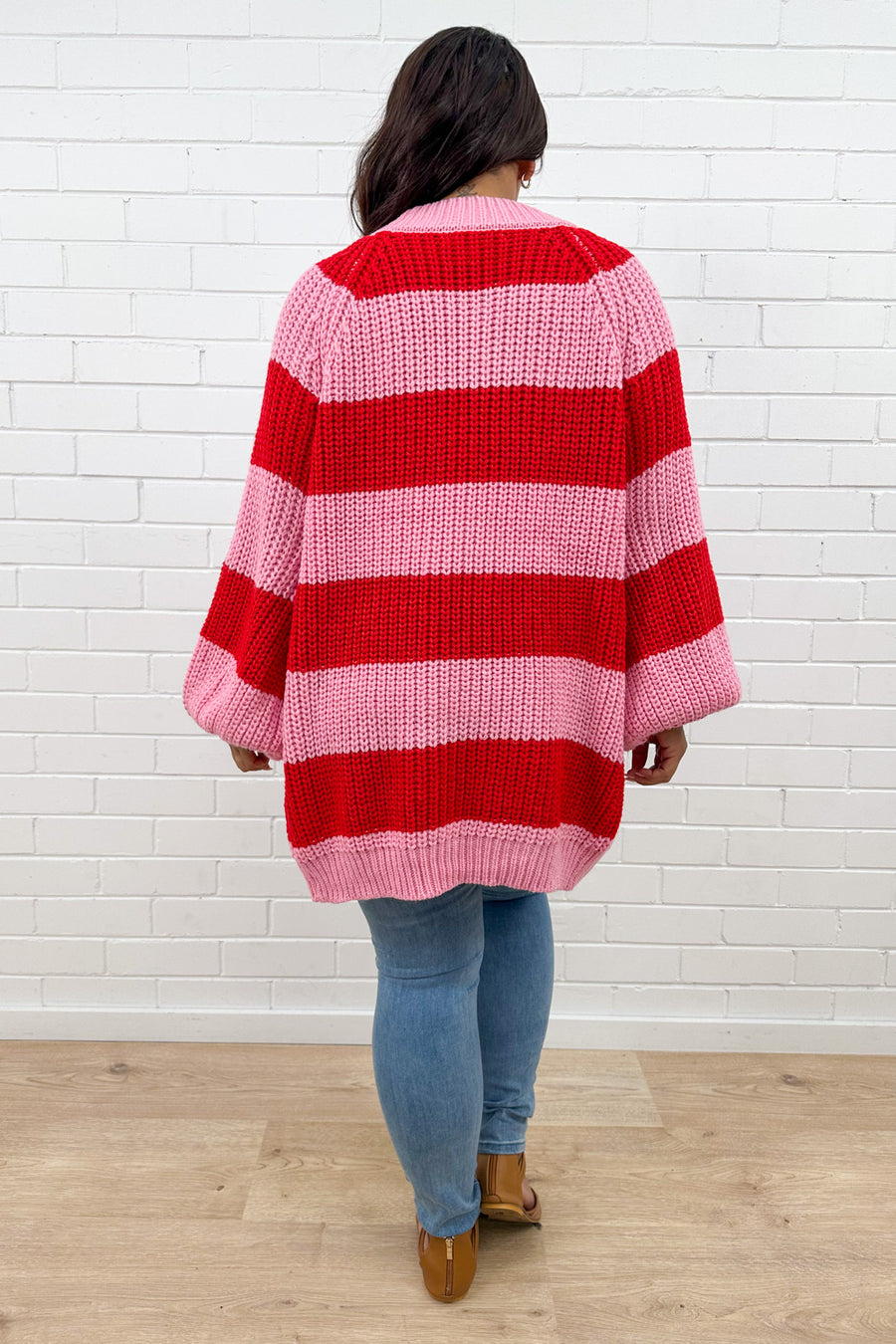 Pink Red Stripe