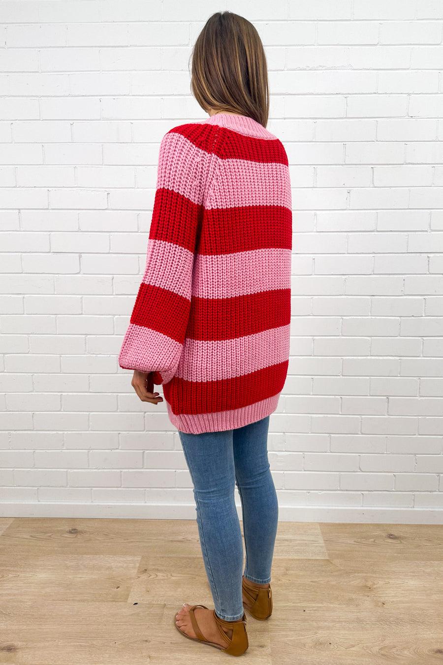 Pink Red Stripe