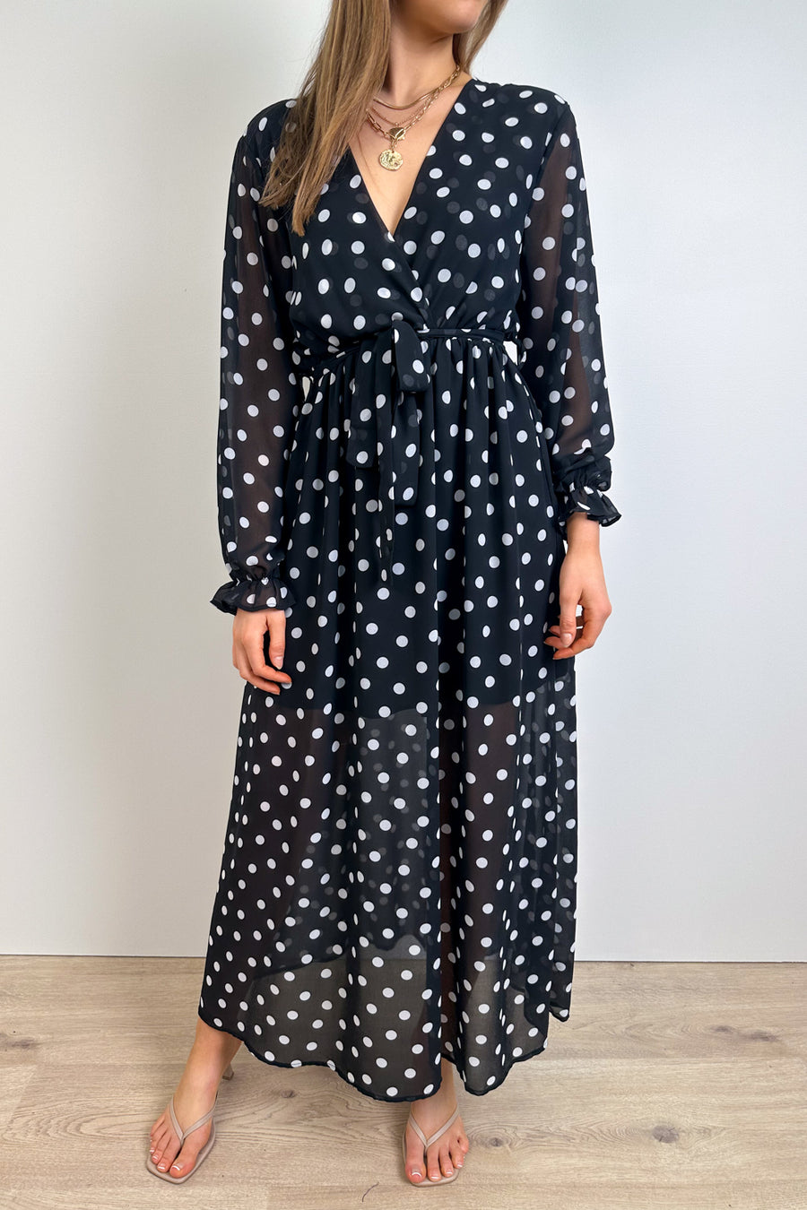 Black Polka Dot