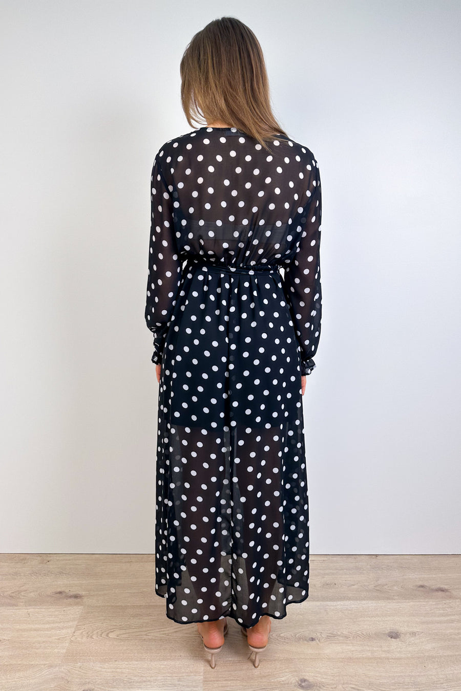 Black Polka Dot