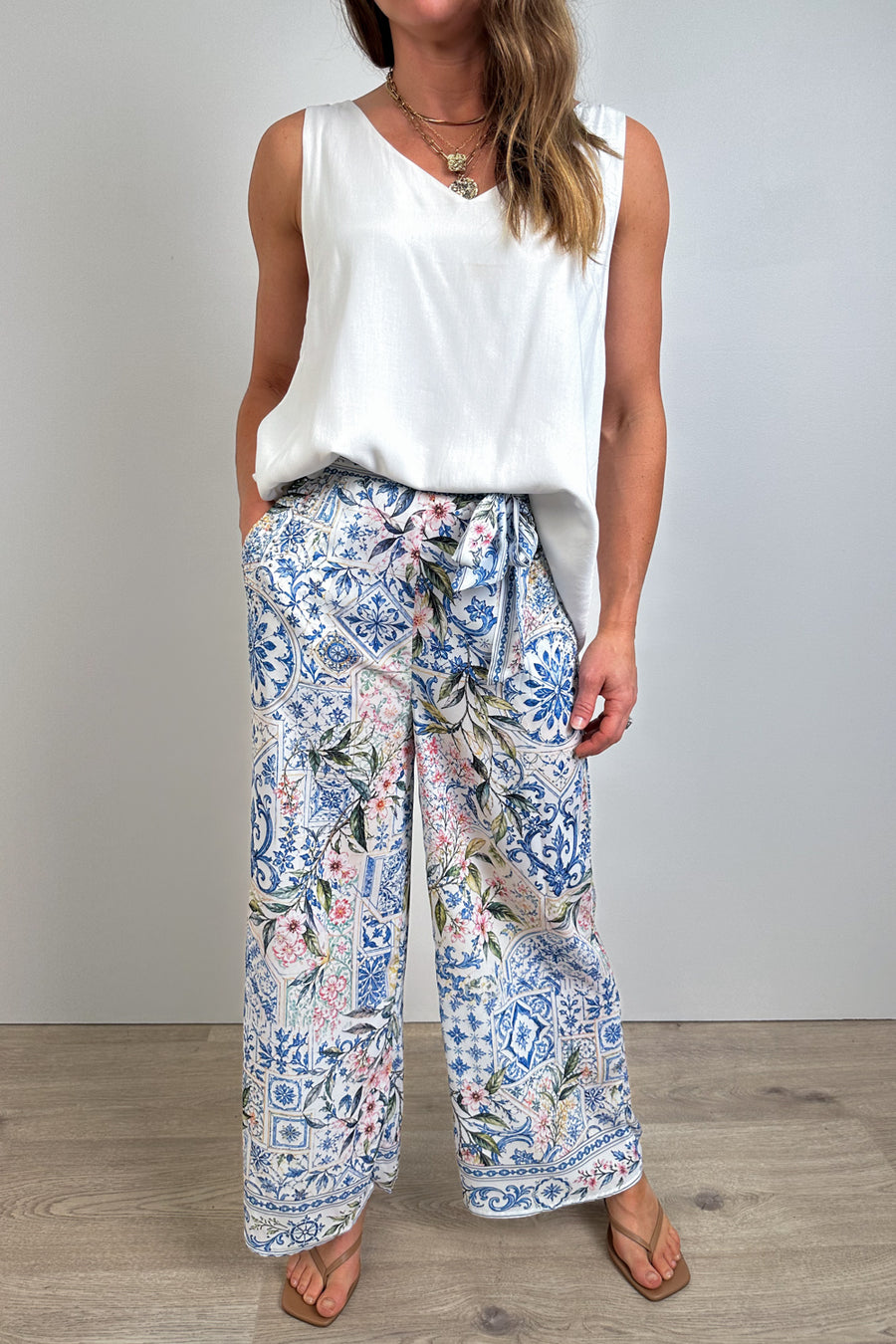 Floral Tile Print
