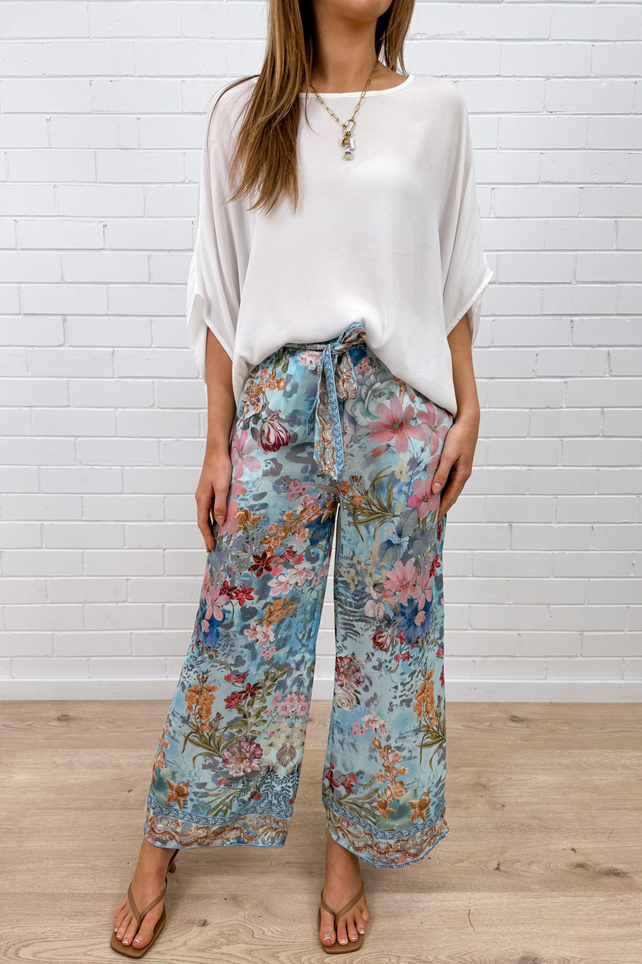 Blue Multi Floral
