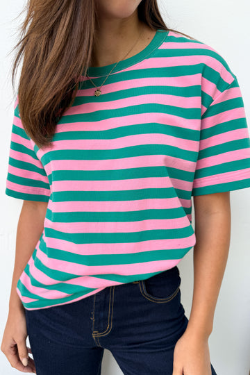 Pink Green Stripe: kym