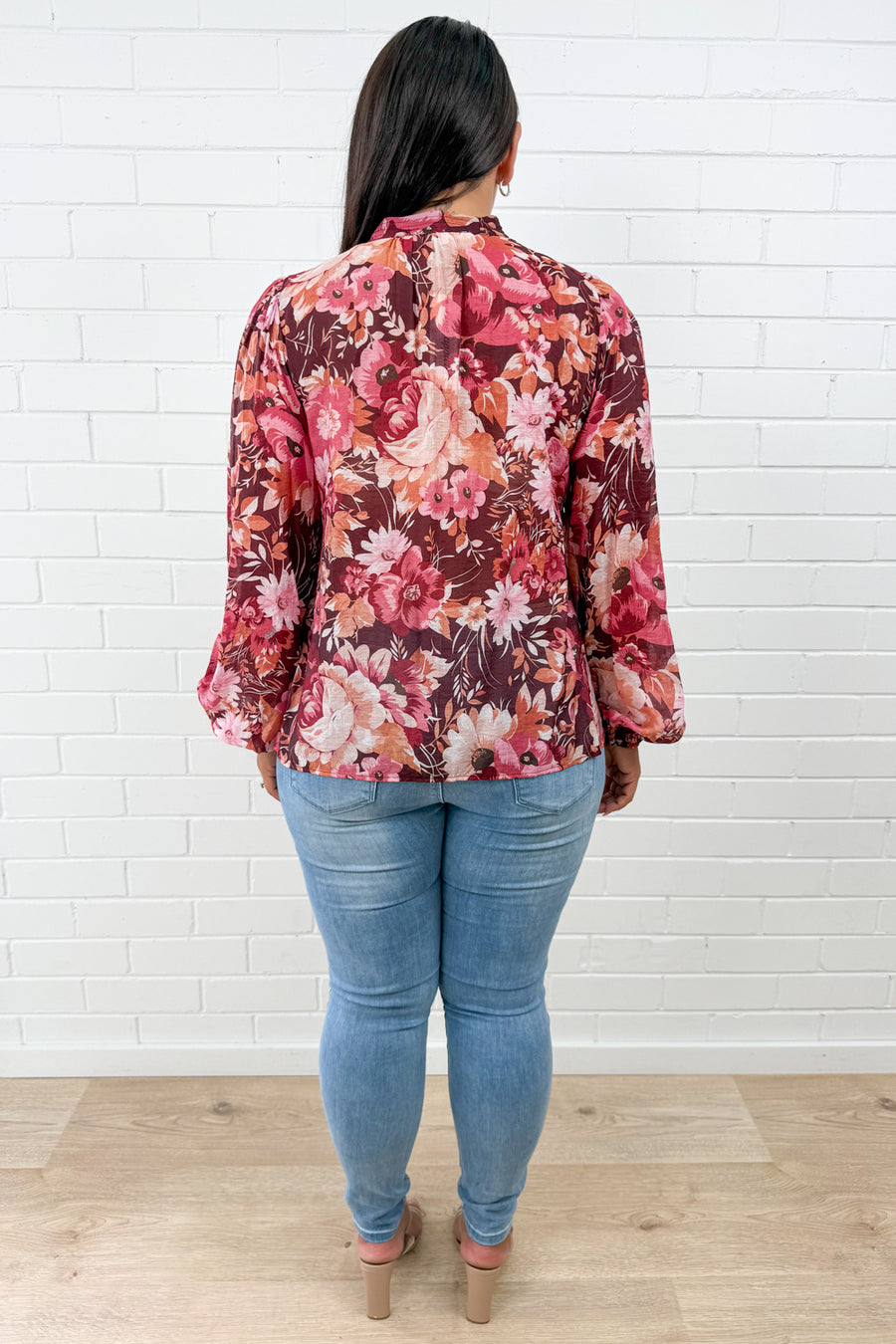 Burgundy Floral