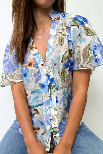 Blue Multi Floral: kym