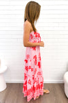 Pink Red Print