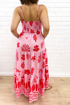 Pink Red Print