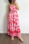 Pink Red Print