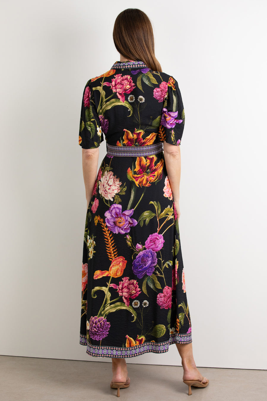 Black Pink Floral