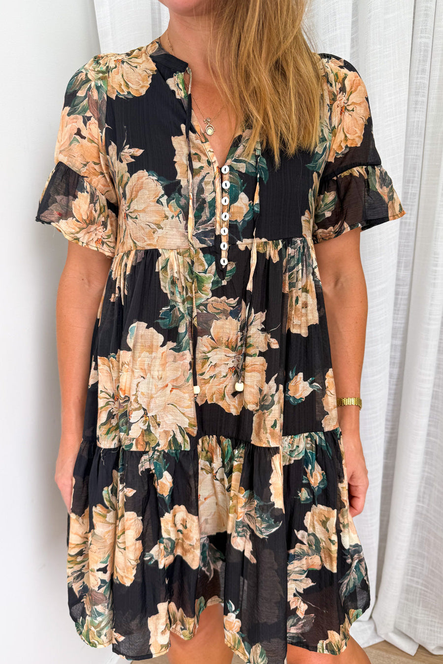 Black Floral