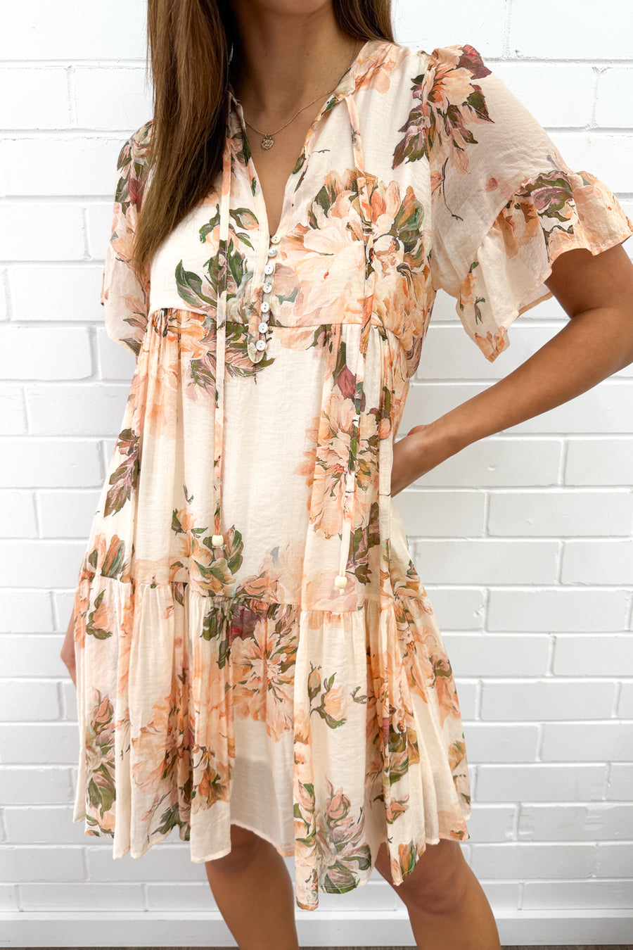 Peach Floral