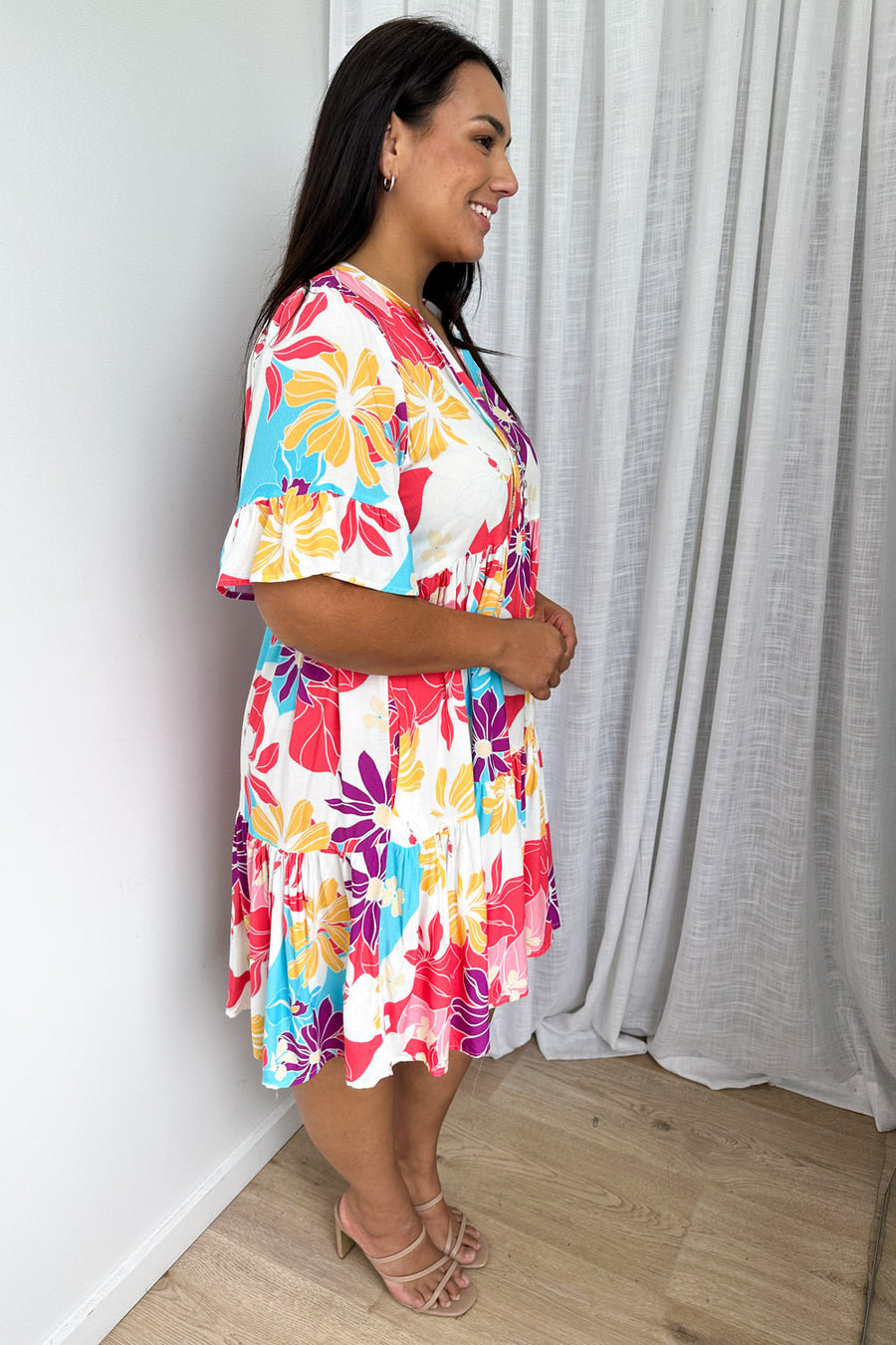 Hot Pink Multi Tropic