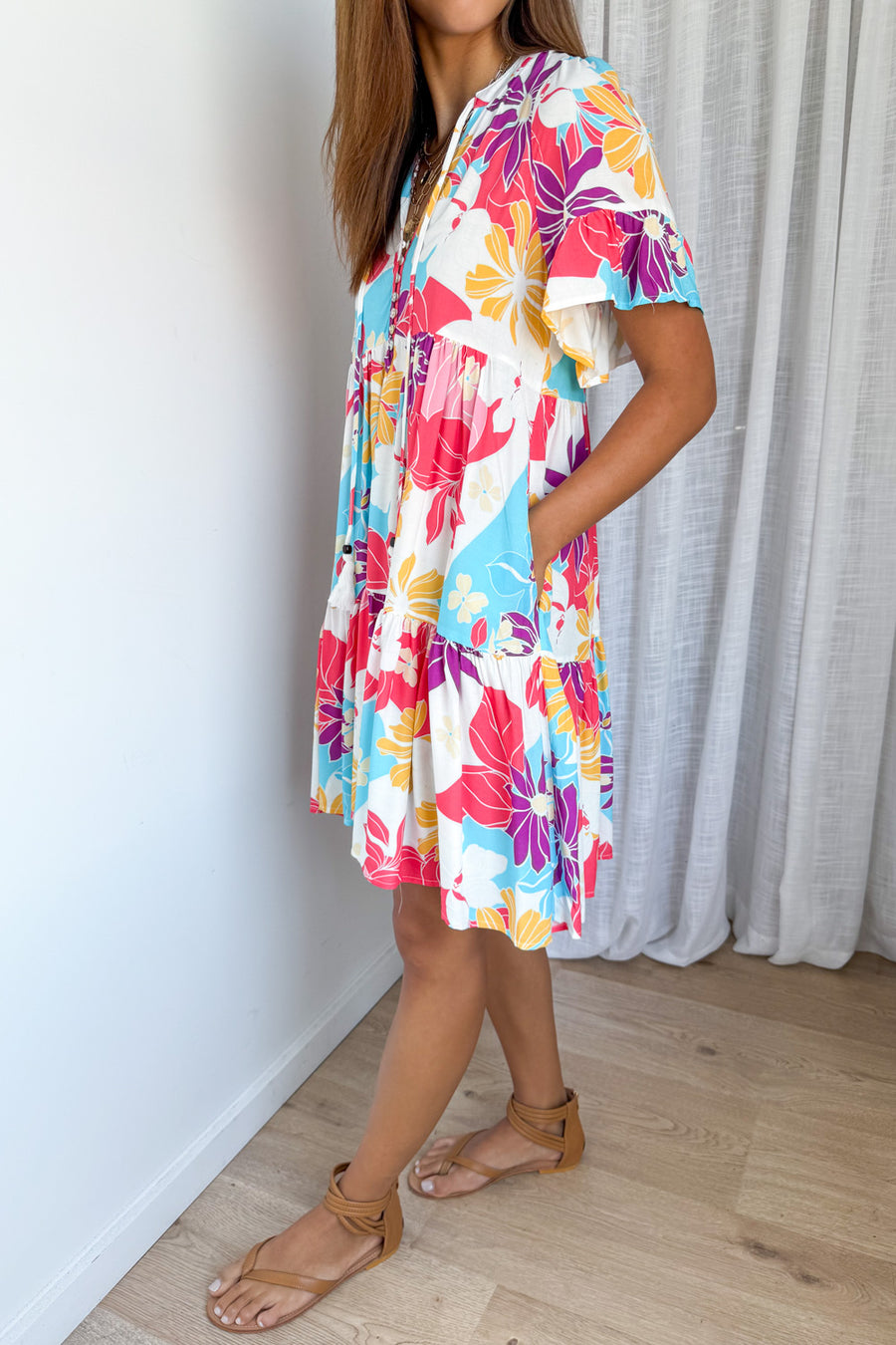 Hot Pink Multi Tropic