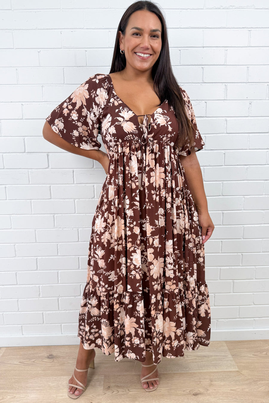 Chocolate Cream Floral