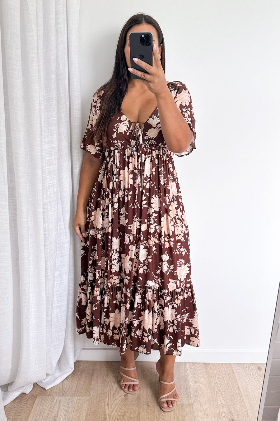 Chocolate Cream Floral