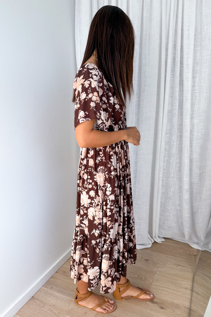 Chocolate Cream Floral