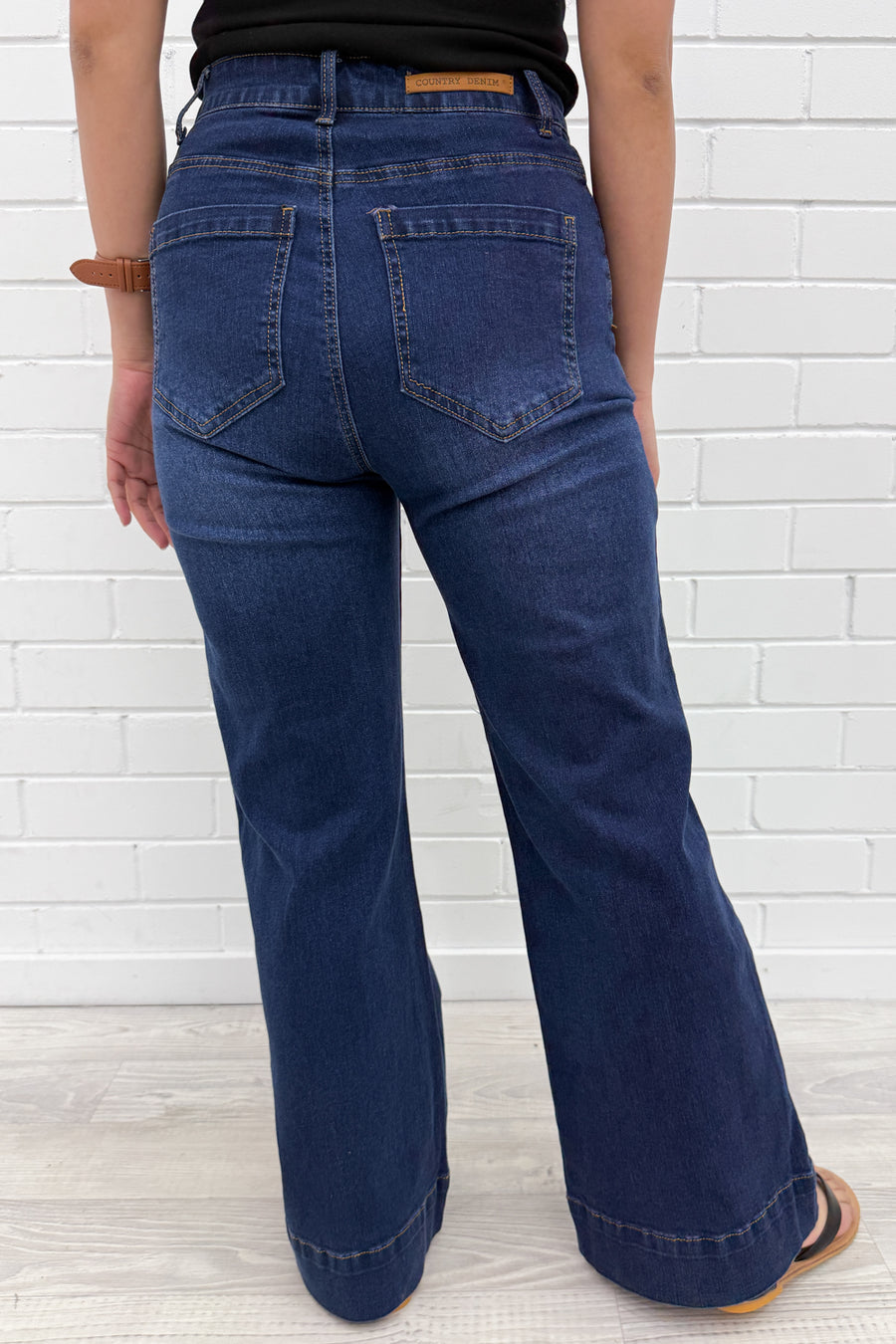 Dark denim