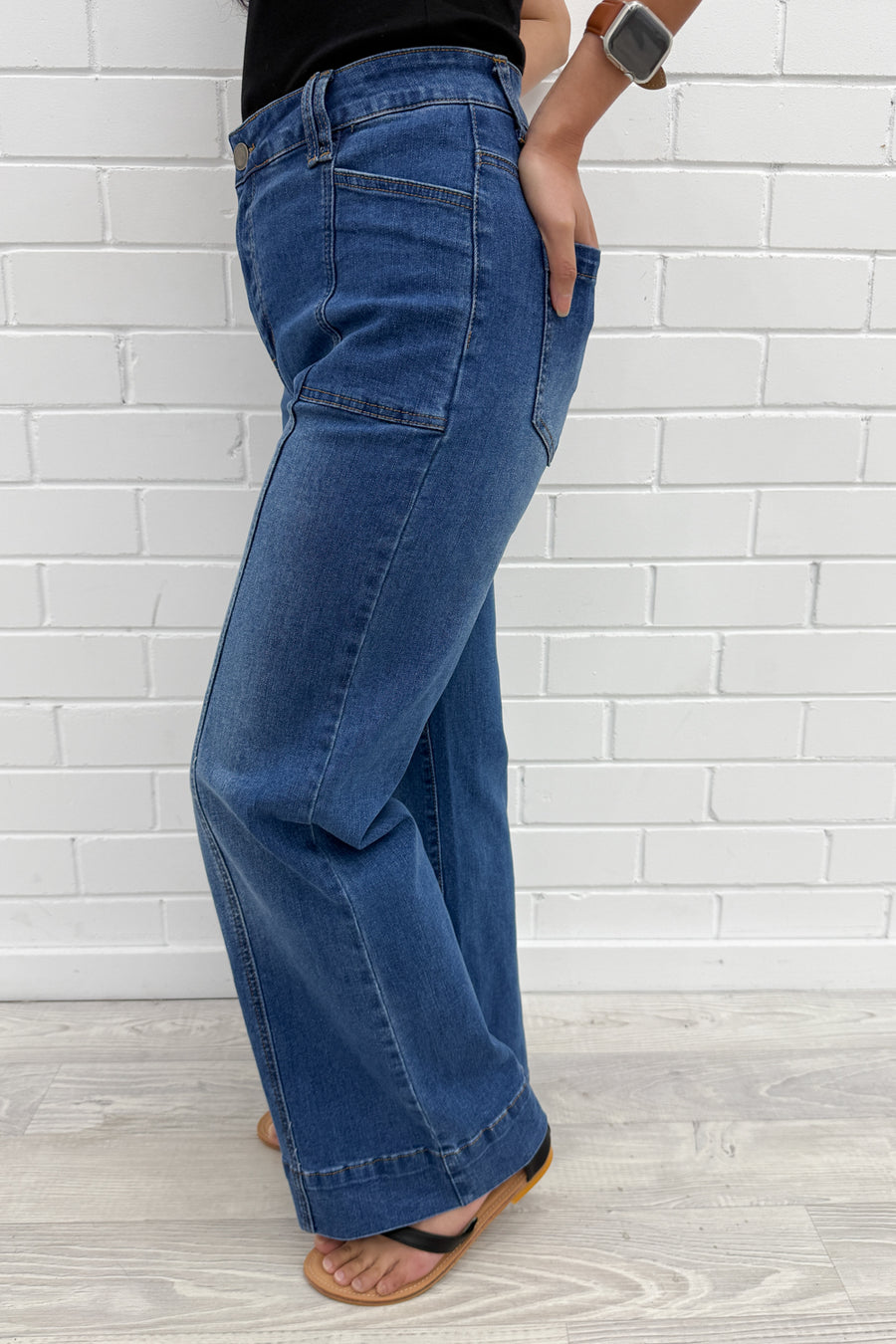 Mid denim