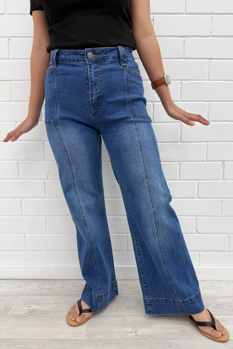 Mid denim