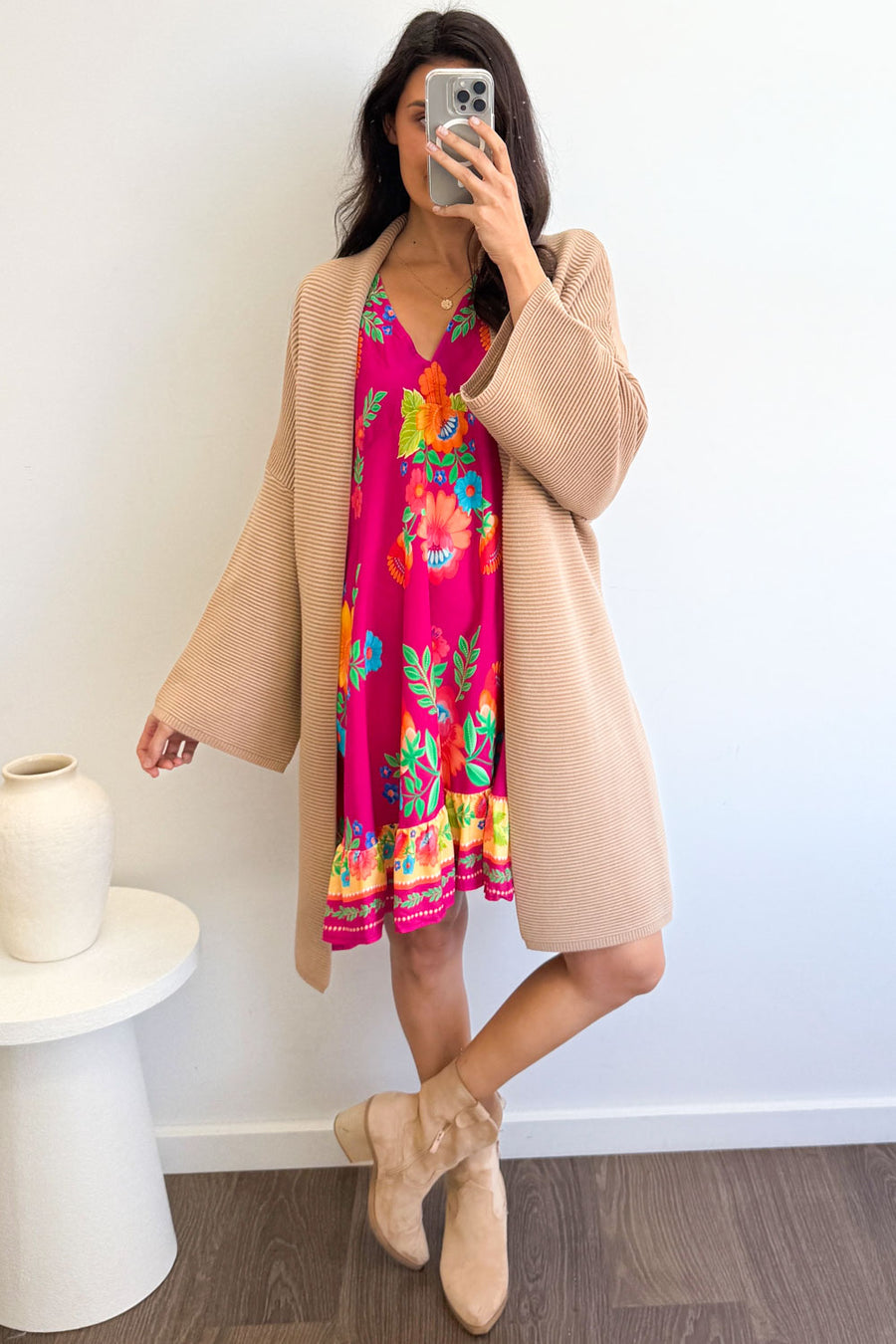 Fuchsia Floral