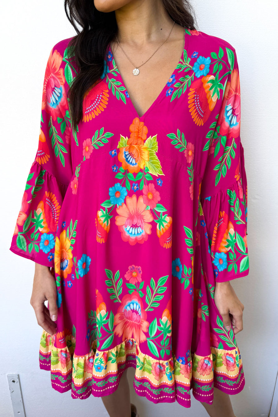 Fuchsia Floral