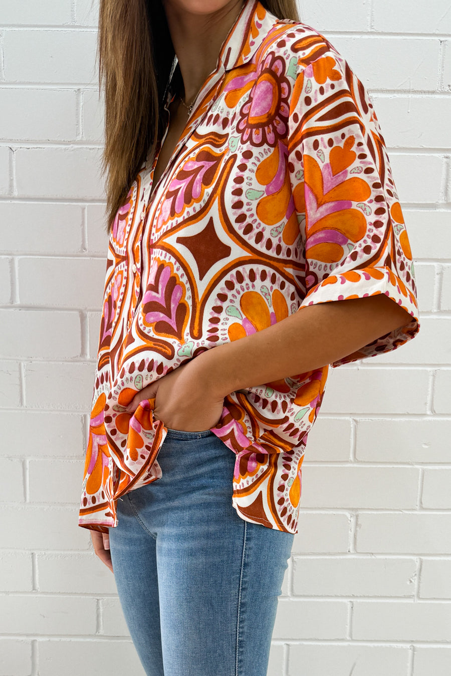 Pink Orange Multi
