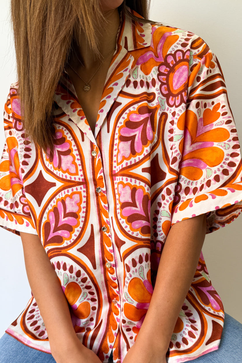 Pink Orange Multi