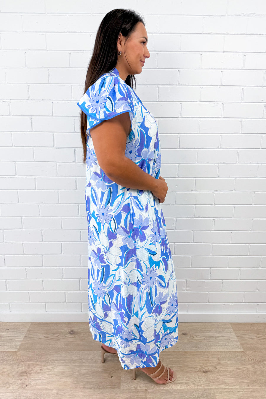 Blue Watercolour Floral