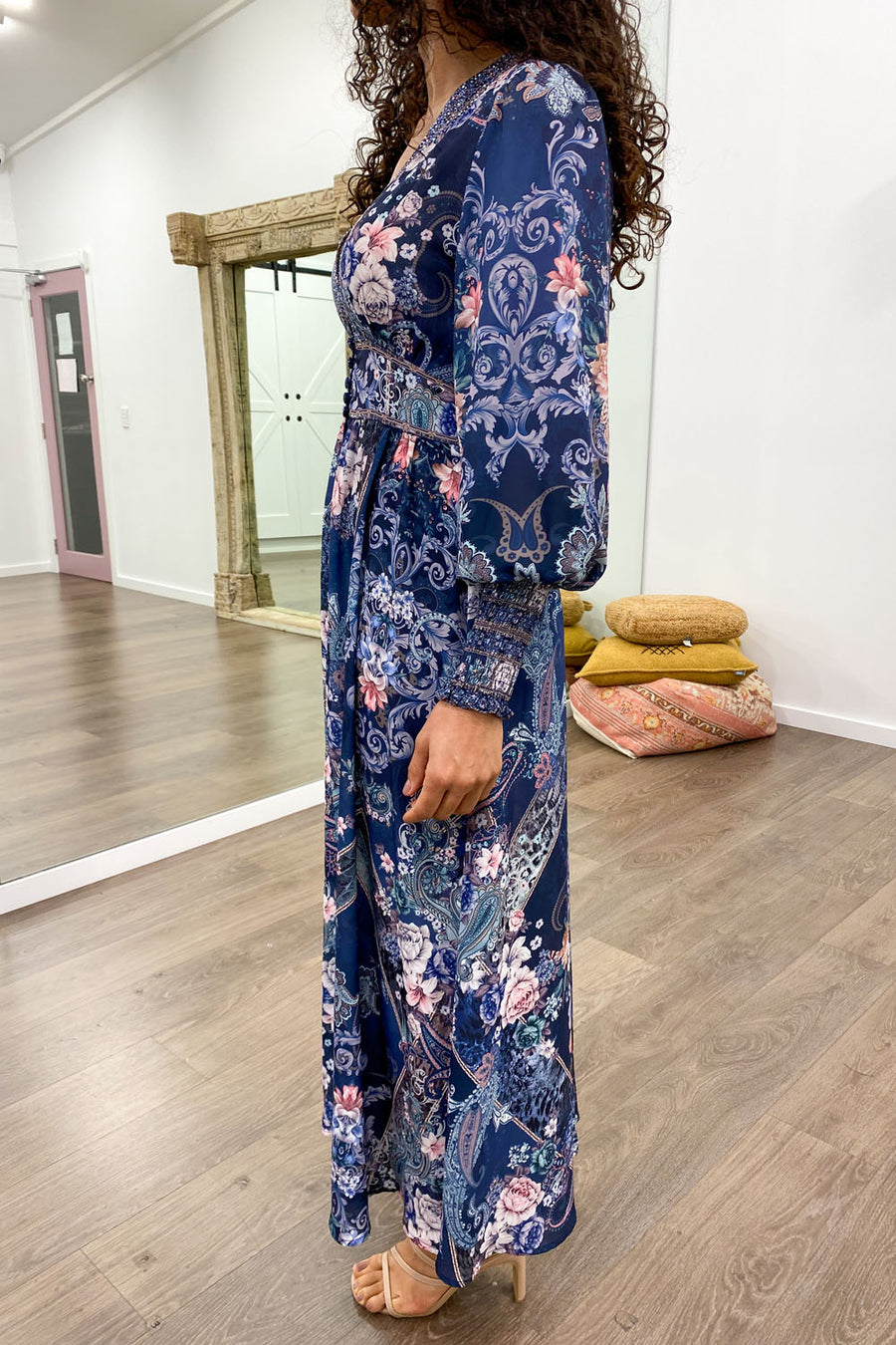 Navy Floral