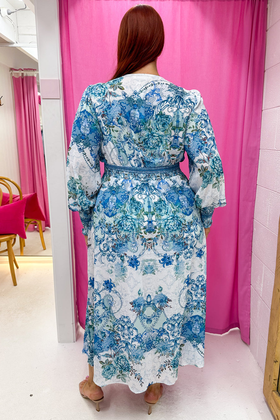 Teal Floral