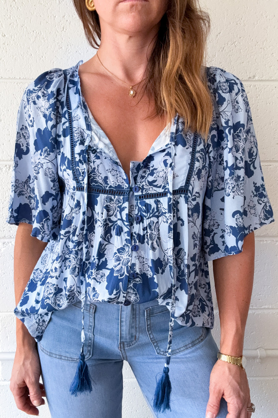 Blue Floral